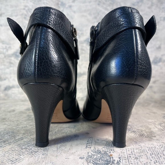 Anyi Lu Vanessa Ankle Booties Boots Black - Picture 6 of 13